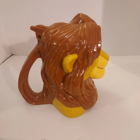 Disney On Ice The Lion King Simba Head Flip Lid Plastic Mug with Handle - Picture 4 of 6